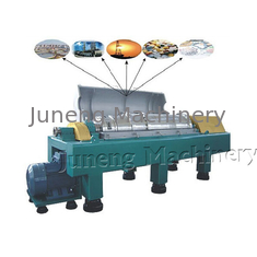 Tipo centrifugadora horizontal de LW550W de la jarra del tratamiento de aguas para la deshidratación del barro