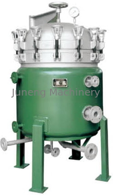 comprar La hoja vertical de la presión del extractor del ≤ 0.3MPA de la presión del acero de carbono filtra para la separación del sólido-líquido online manufacture